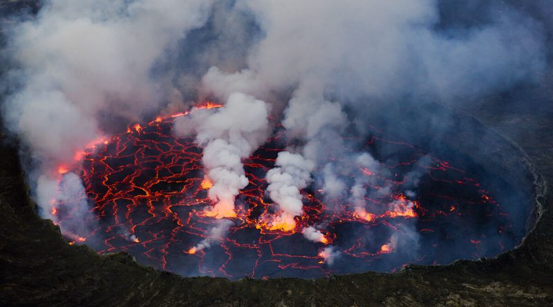 Volcano Nyiragongo