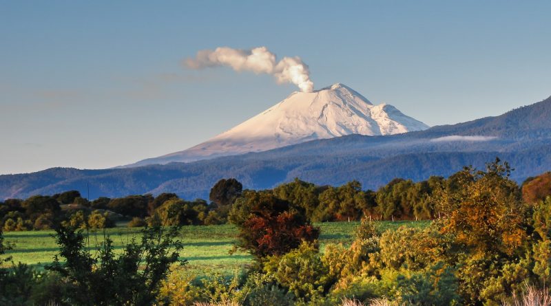 Volcano Popocatepetl